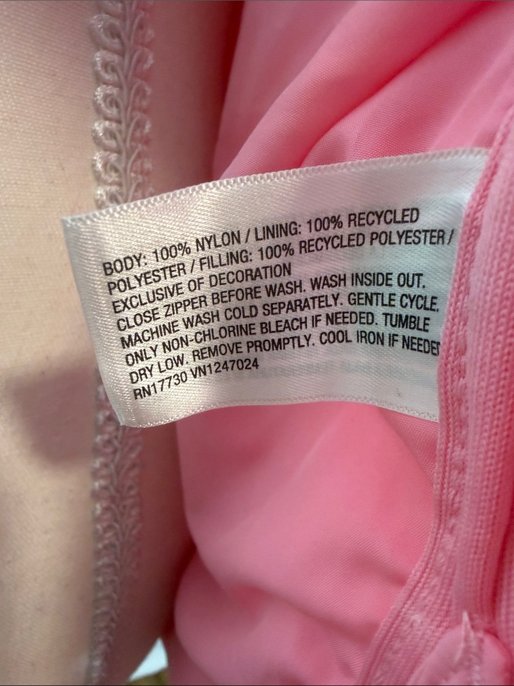 JoyLab Bubble Puffer Jacket in Pink - Picture 8 of 9